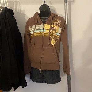 O’Neill zip up hoodie